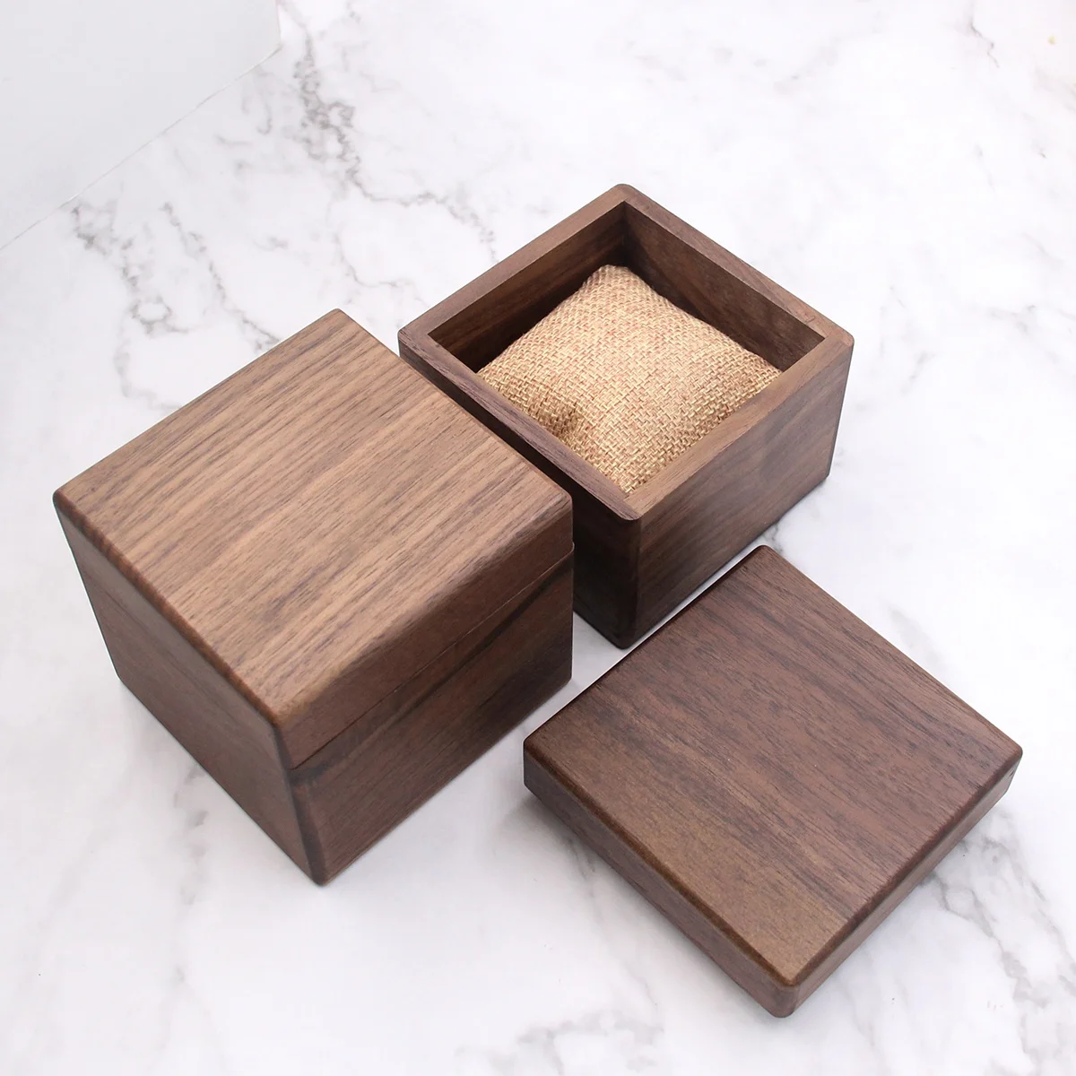 square walnut watch gift box gift box for apple watch accessory box for men gift to dad husband son square walnut watch gift box gift box for apple watch accessory box for men gift to dad husband son