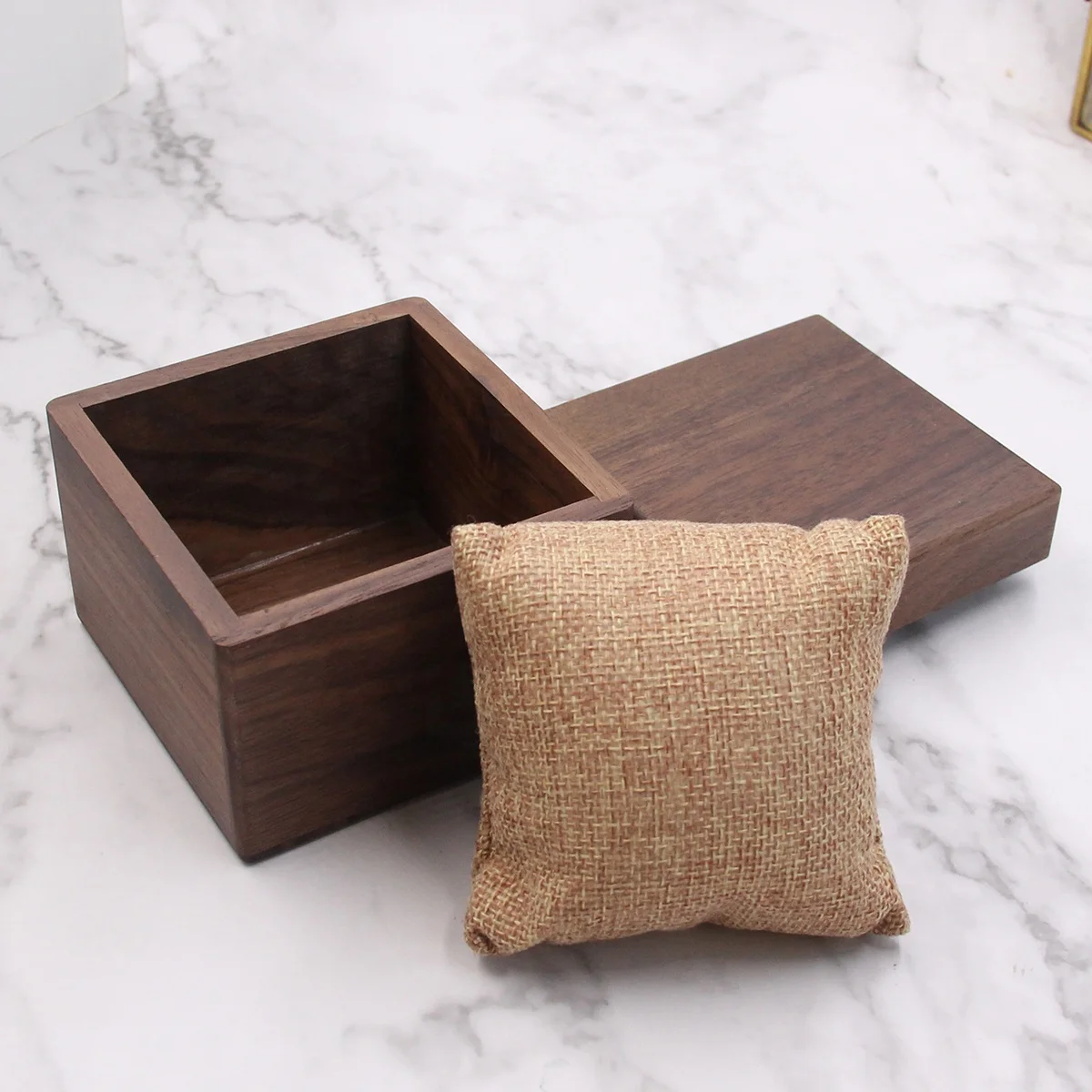 square walnut watch gift box gift box for apple watch accessory box for men gift to dad husband son square walnut watch gift box gift box for apple watch accessory box for men gift to dad husband son
