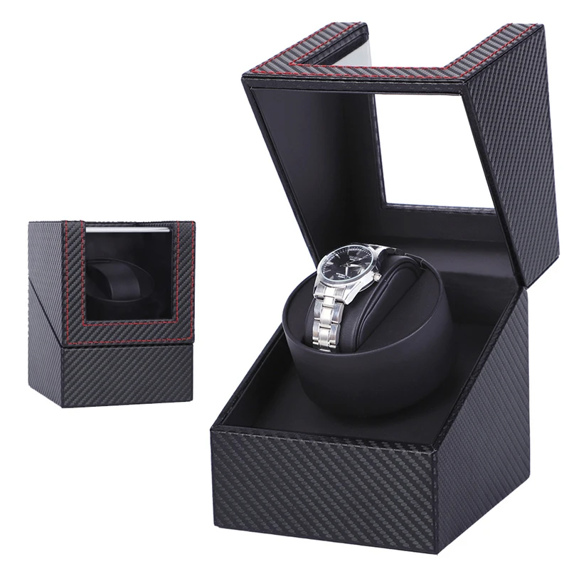 ready to ship automatic rotate single watch gift display case wholesale pu leather winding watch boxes ready to ship automatic rotate single watch gift display case wholesale pu leather winding watch boxes