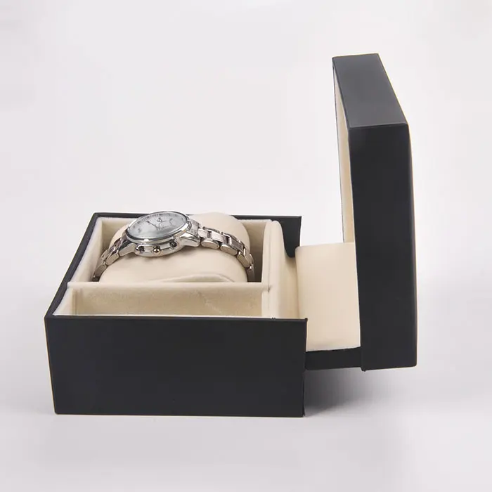 low cost plastic heavy packaging storage single watch display box low cost plastic heavy packaging storage single watch display box