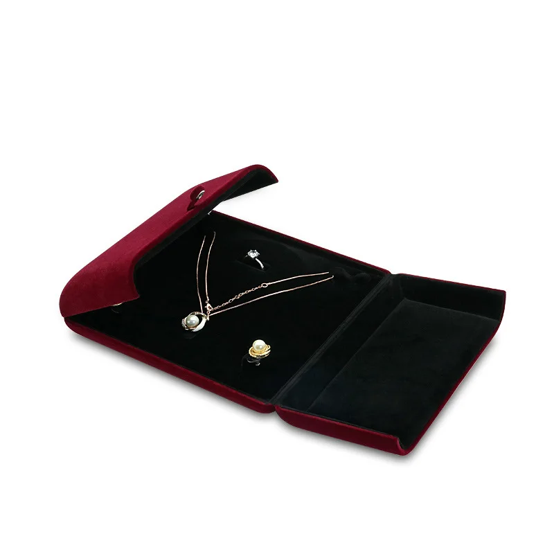 wholesale stock luxury double door open jewelry set box pearl necklace jewellery display case wholesale stock luxury double door open jewelry set box pearl necklace jewellery display case