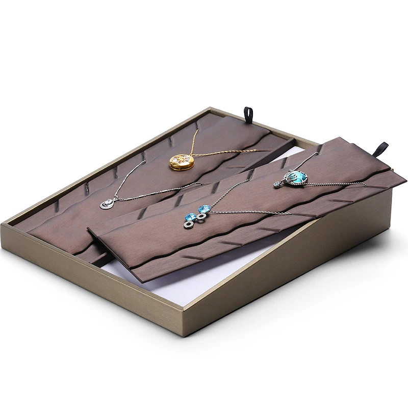 pu leather ring necklace storage bracelet earrings jewellery display props rack jewelry tray printed logo pu leather ring necklace storage bracelet earrings jewellery display props rack jewelry tray printed logo