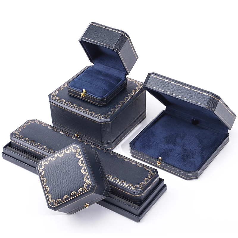 wholesale luxury square blue paper box high quality handmade plastic ring box for jewelry packaging wholesale luxury square blue paper box high quality handmade plastic ring box for jewelry packaging