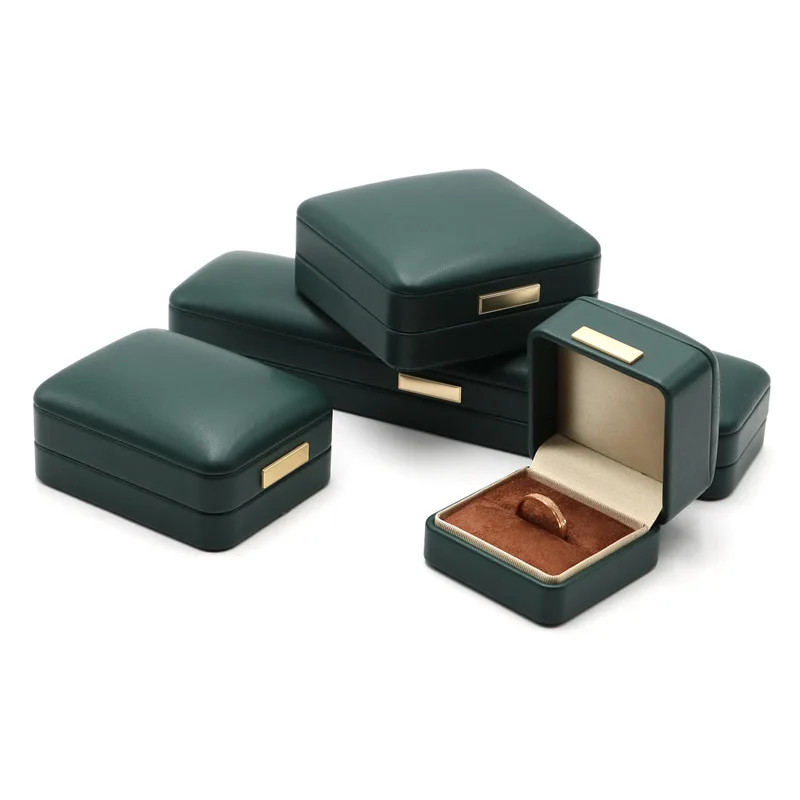 high quality custom logo leather luxury bracelet necklace ring gift packaging jewelry box high quality custom logo leather luxury bracelet necklace ring gift packaging jewelry box