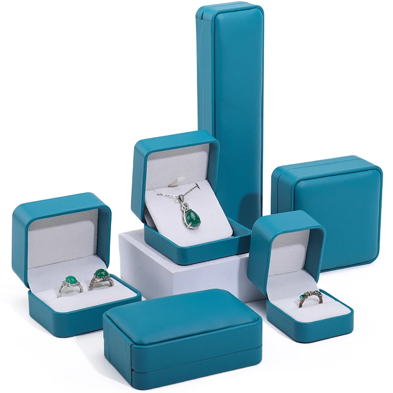 factory wholesale luxury jewelry box organizer velvet bracelet necklace earrings ring gift blue pu leather jewelry box factory wholesale luxury jewelry box organizer velvet bracelet necklace earrings ring gift blue pu leather jewelry box