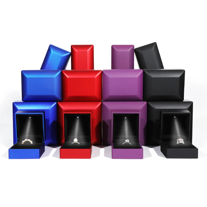 led jewellery box black lacquer logo gold stamping luxury led jewellery package custom ring diamond jewelry box with lights led jewellery box black lacquer logo gold stamping luxury led jewellery package custom ring diamond jewelry box with lights