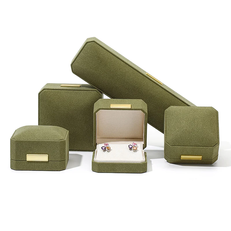 high end custom logo suede microfiber ring necklace earring pendant cases exclusive luxury jewelry gift packaging boxes high end custom logo suede microfiber ring necklace earring pendant cases exclusive luxury jewelry gift packaging boxes