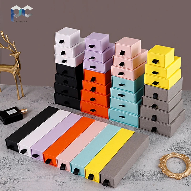 luxury wholesale custom jewellerypackaging black paper cardboard gift packaging printed custom logo drawer cardboard jewelrybox luxury wholesale custom jewellerypackaging black paper cardboard gift packaging printed custom logo drawer cardboard jewelrybox