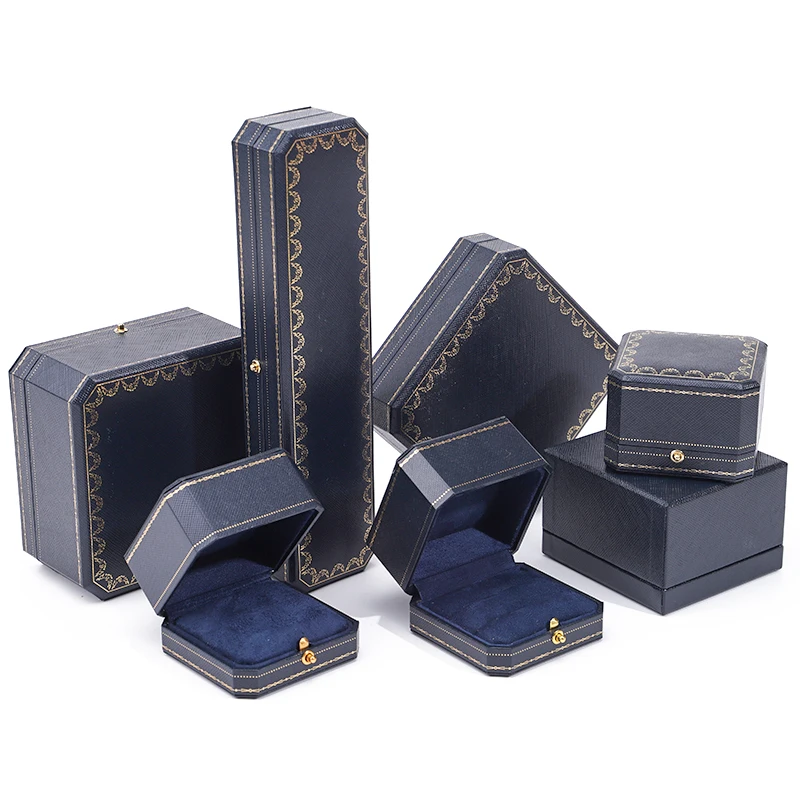 wholesale luxury square blue paper box high quality handmade plastic ring box for jewelry packaging wholesale luxury square blue paper box high quality handmade plastic ring box for jewelry packaging