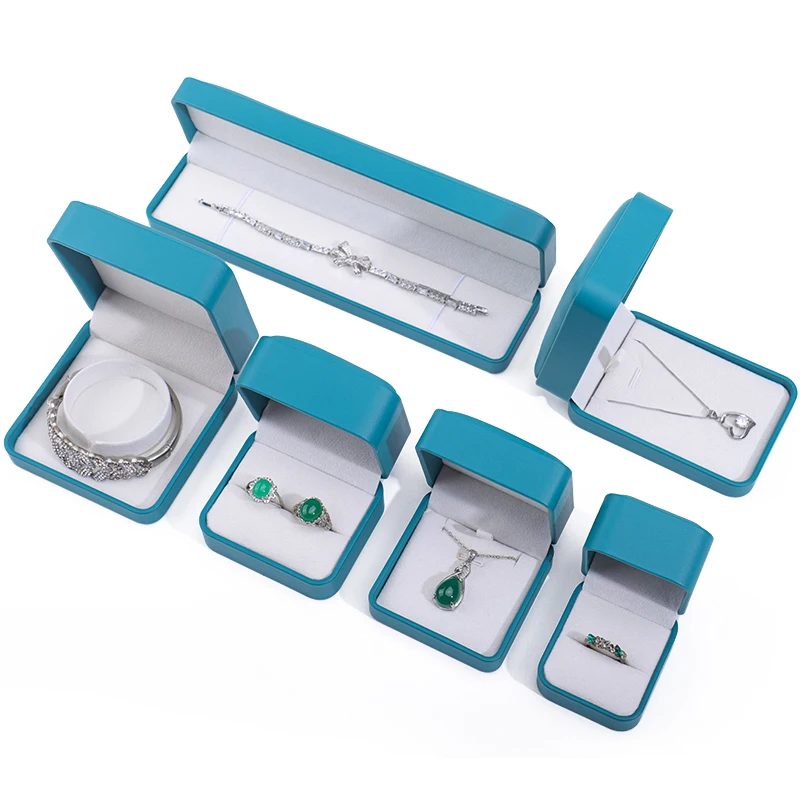 factory wholesale luxury jewelry box organizer velvet bracelet necklace earrings ring gift blue pu leather jewelry box factory wholesale luxury jewelry box organizer velvet bracelet necklace earrings ring gift blue pu leather jewelry box