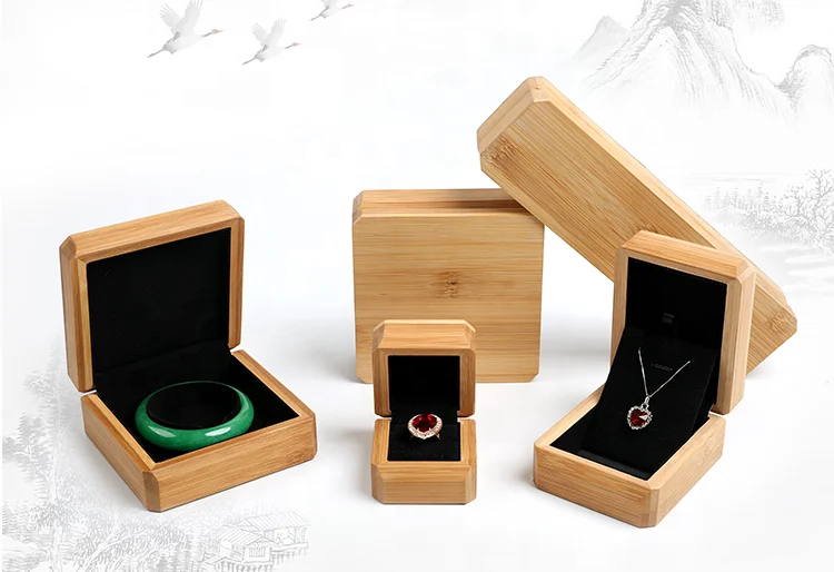 vintage high quality luxury solid bamboo jewelry wooden ring boxes vintage high quality luxury solid bamboo jewelry wooden ring boxes