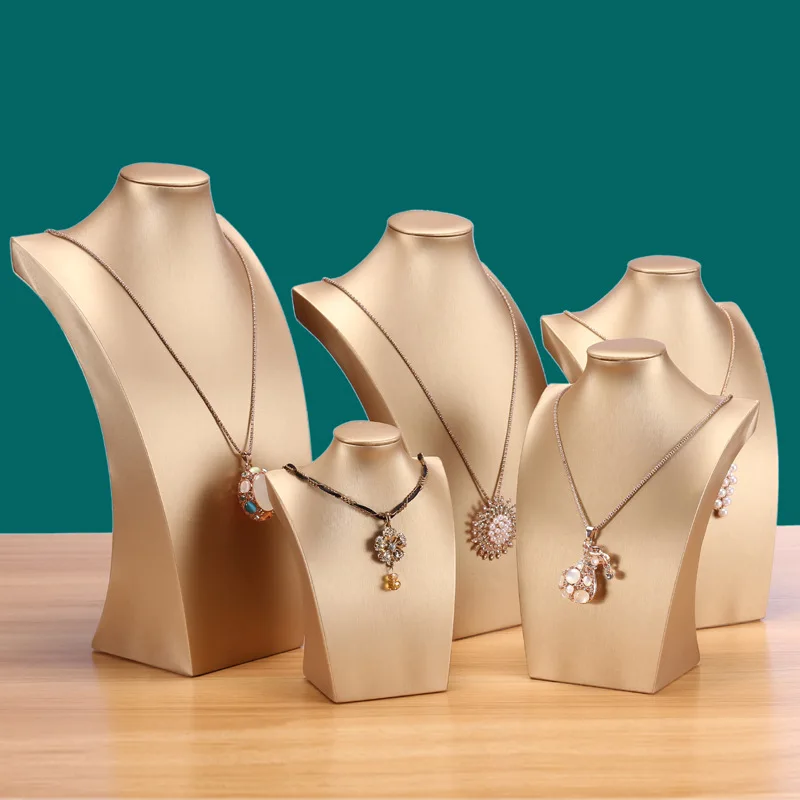 luxury high quality pu leather jewelry necklace bust holder ready to ship mannequin display prop quality jewellery container luxury high quality pu leather jewelry necklace bust holder ready to ship mannequin display prop quality jewellery container
