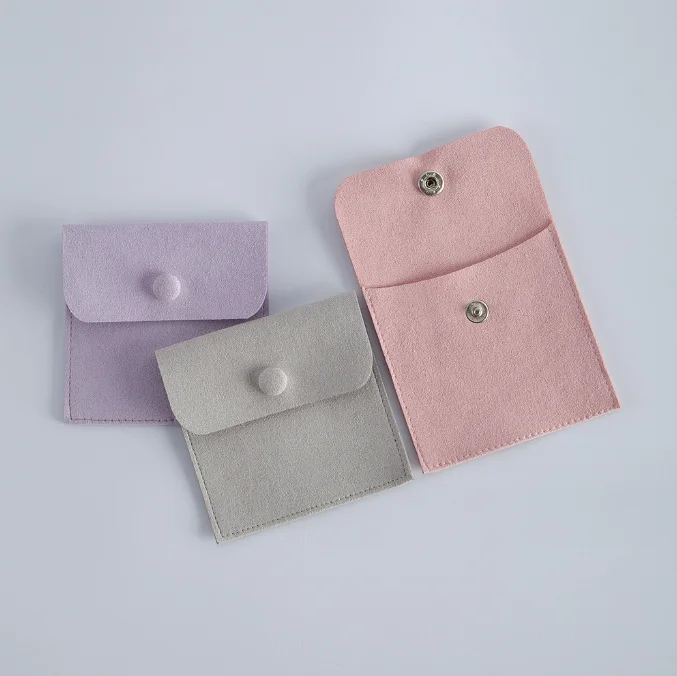 wholesale microfiber jewelry packaging pouch custom logo jewellery pouch with buckle jewelry display storage pouch wholesale microfiber jewelry packaging pouch custom logo jewellery pouch with buckle jewelry display storage pouch