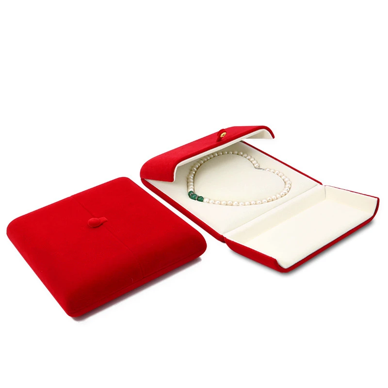 wholesale stock luxury double door open jewelry set box pearl necklace jewellery display case wholesale stock luxury double door open jewelry set box pearl necklace jewellery display case