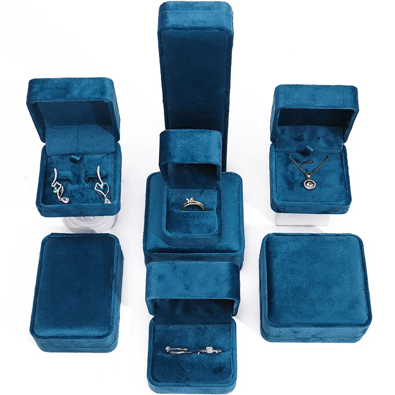 2024 luxury handmade velvet jewelry packaging box for gifts for bracelet necklace ring cufflinks earrings 2024 luxury handmade velvet jewelry packaging box for gifts for bracelet necklace ring cufflinks earrings