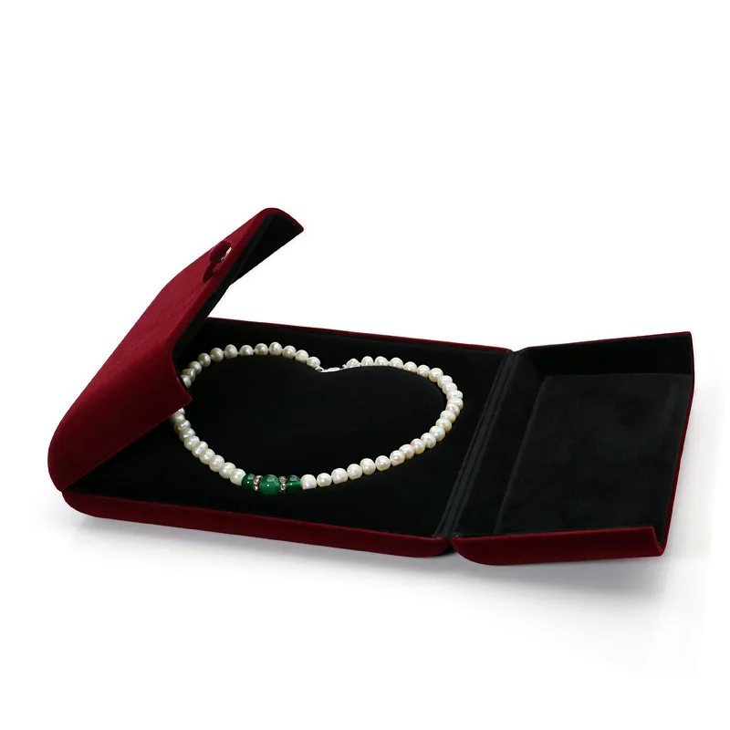 wholesale stock luxury double door open jewelry set box pearl necklace jewellery display case wholesale stock luxury double door open jewelry set box pearl necklace jewellery display case