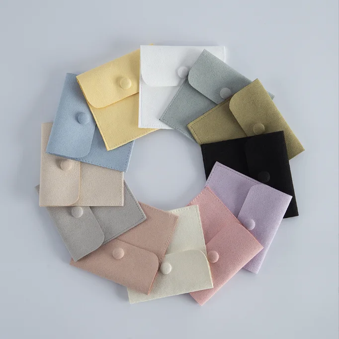 purple microfiber custom printed jewelry pouches with button for earrings jewellery packing pouch display gift pouch purple microfiber custom printed jewelry pouches with button for earrings jewellery packing pouch display gift pouch