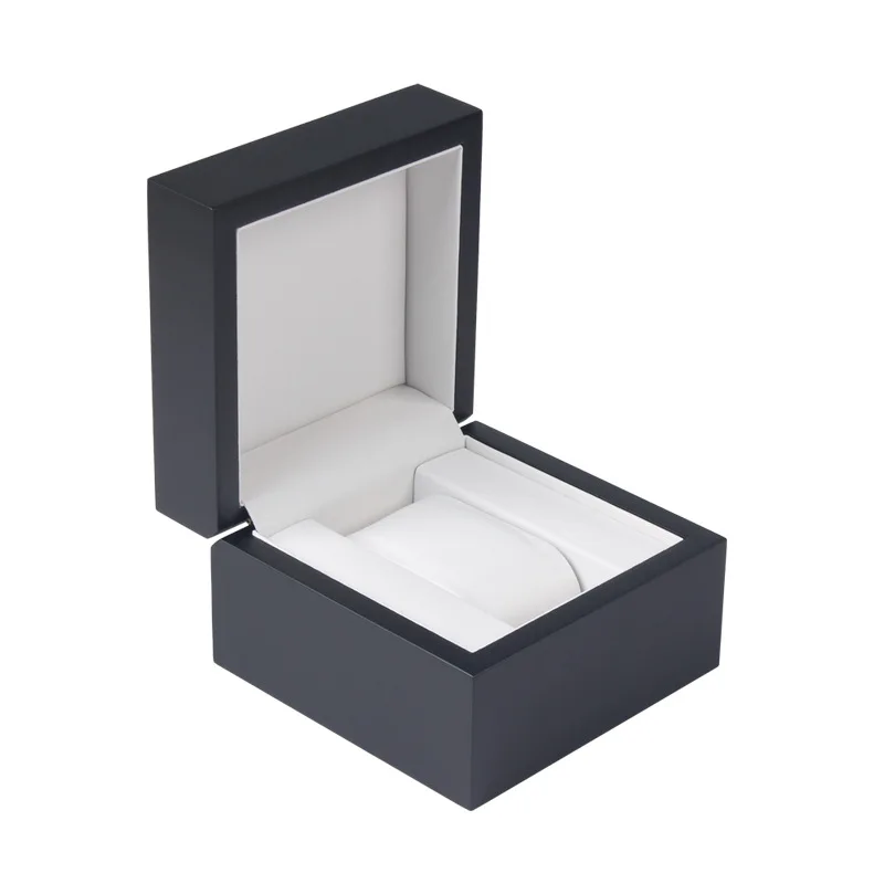 wholesale stock matt finish custom wood single watch gift packaging storage box case wholesale stock matt finish custom wood single watch gift packaging storage box case