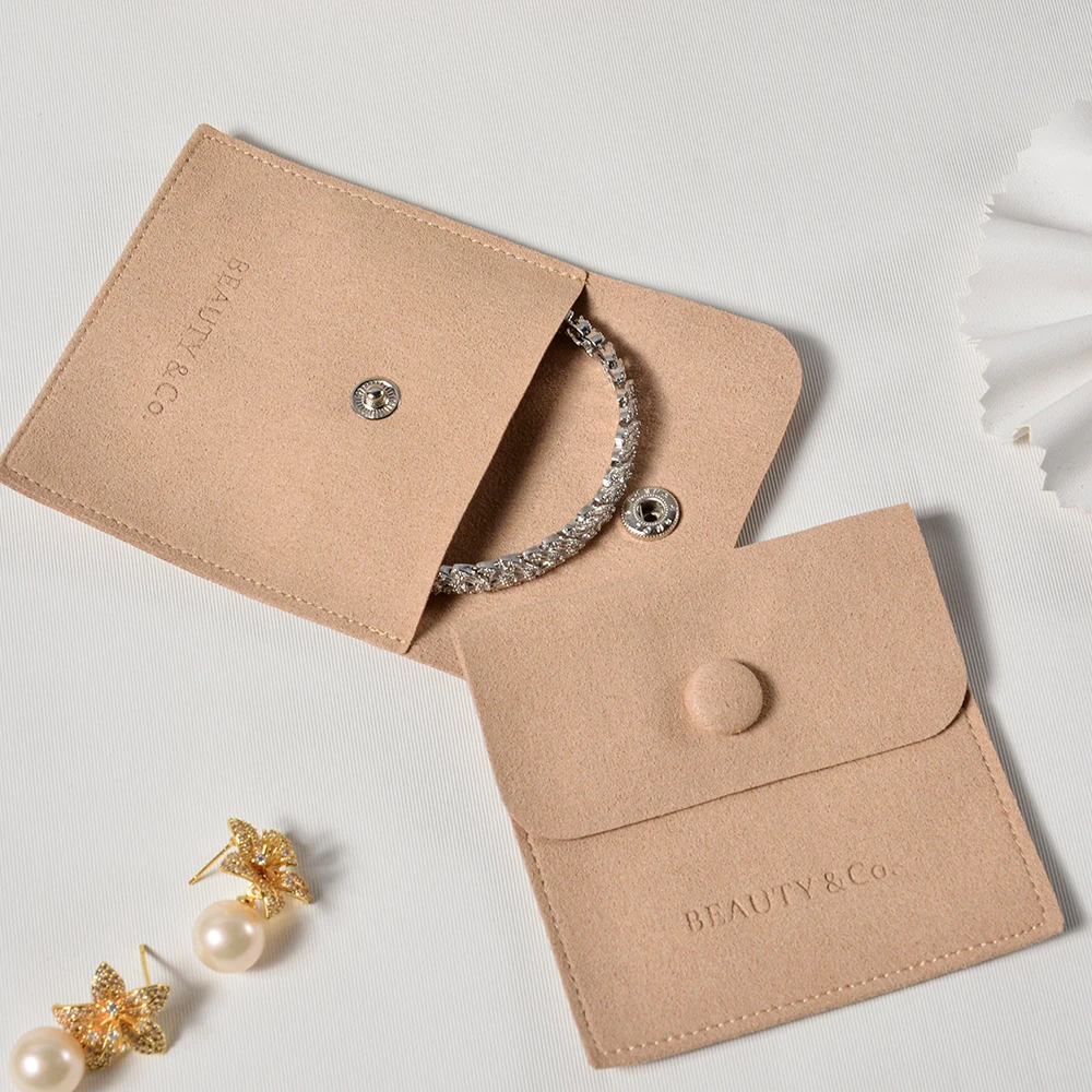 custom logo personalized jewelry pouches suede microfiber packaging pouch jewelry custom logo personalized jewelry pouches suede microfiber packaging pouch jewelry