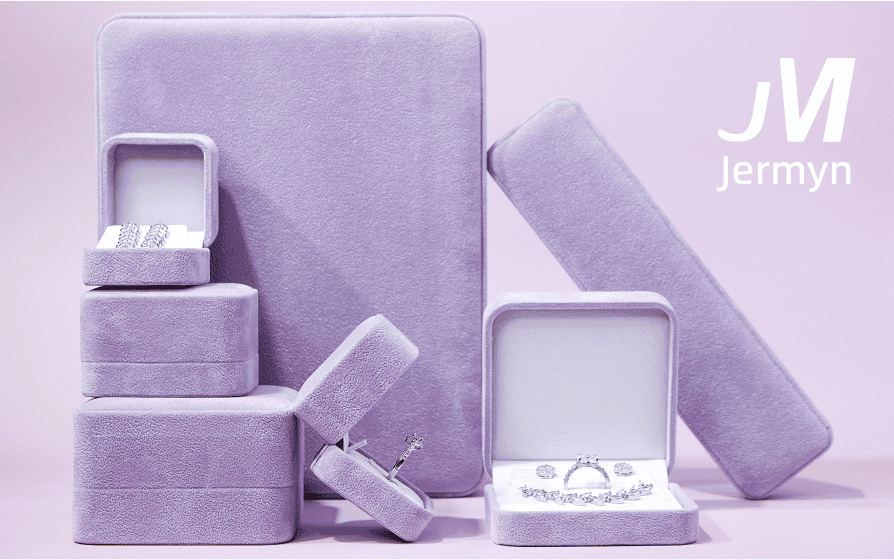 Luxurious jewelry packaging solutions by Jermyn Packaging. Custom boxes for rings, necklaces, and more.